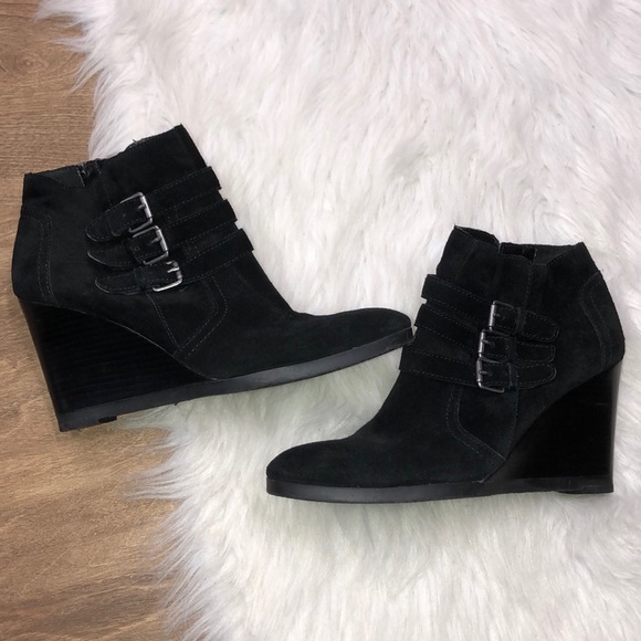 Franco Sarto Walice 9 1/2M suede leather boots - Picture 3 of 9